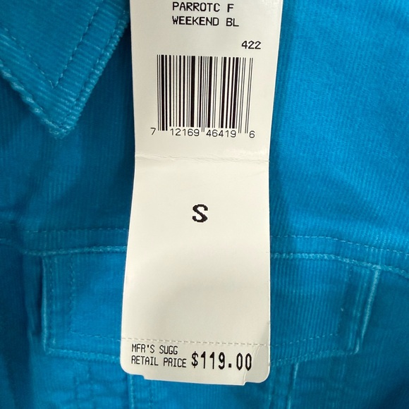 Ralph Lauren Bright Blue Corduroy Jacket - Picture 4 of 9